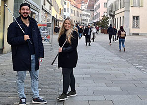 Urban golfing through Chur with Bündner menu